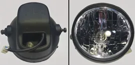 Передняя фара на мотоцикл Racer Tiger RC150-23, ЗиД YX150-23, Motoland Voyage 200, круглая, TIG2032