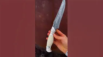 Просто эксклюзив, клинок от Константина Лысенко, гарды серебро, 875 пробы Рукоять клык моржа. 180т