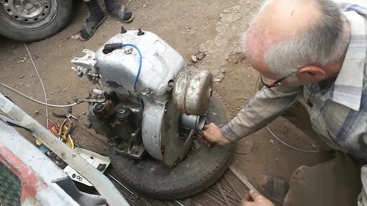 Запуск двигателя УМЗ-5А