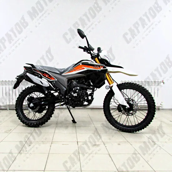 Мотоцикл (эндуро) ЗиД Лис 250 (белый) ПТС-0