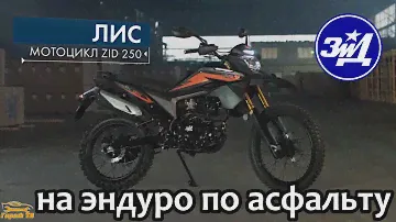 На ЗиД 250 Лис по асфальту