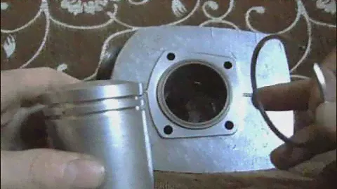 Сборка поршневой группы