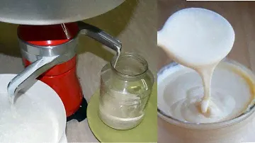 Как делают 100% натуральные сливки (сепараторную сметану)