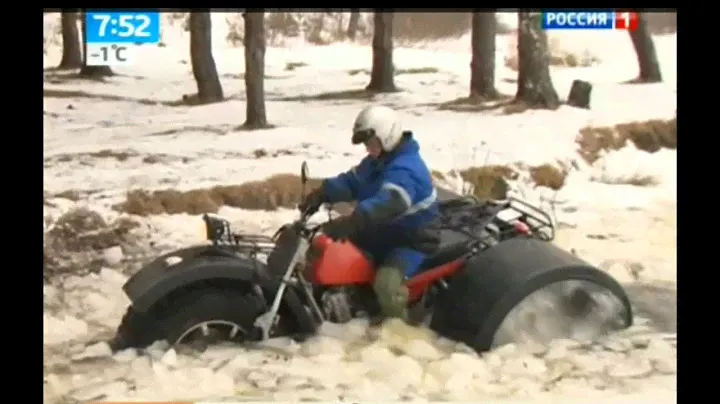 1Мото вездеход BARHAN     #вездеходы