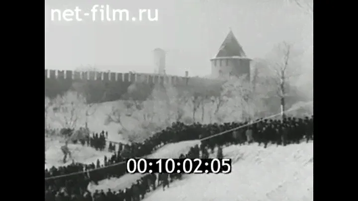 1967г. Новгород. зимний мотокросс